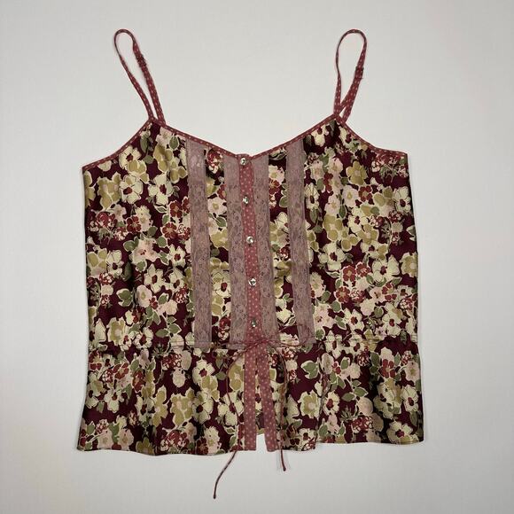 Rebecca Taylor Silk and Lace Camisole - Picture 3 of 9